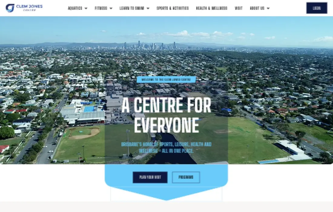 Clem Jones Centre project screenshot
