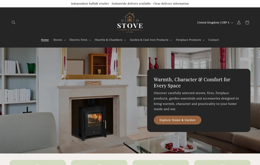Stove Home & Garden project screenshot