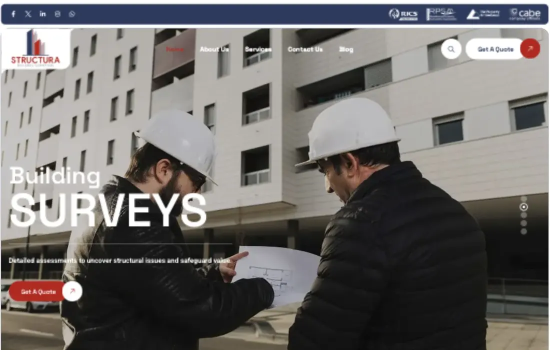 Structura Surveying project screenshot