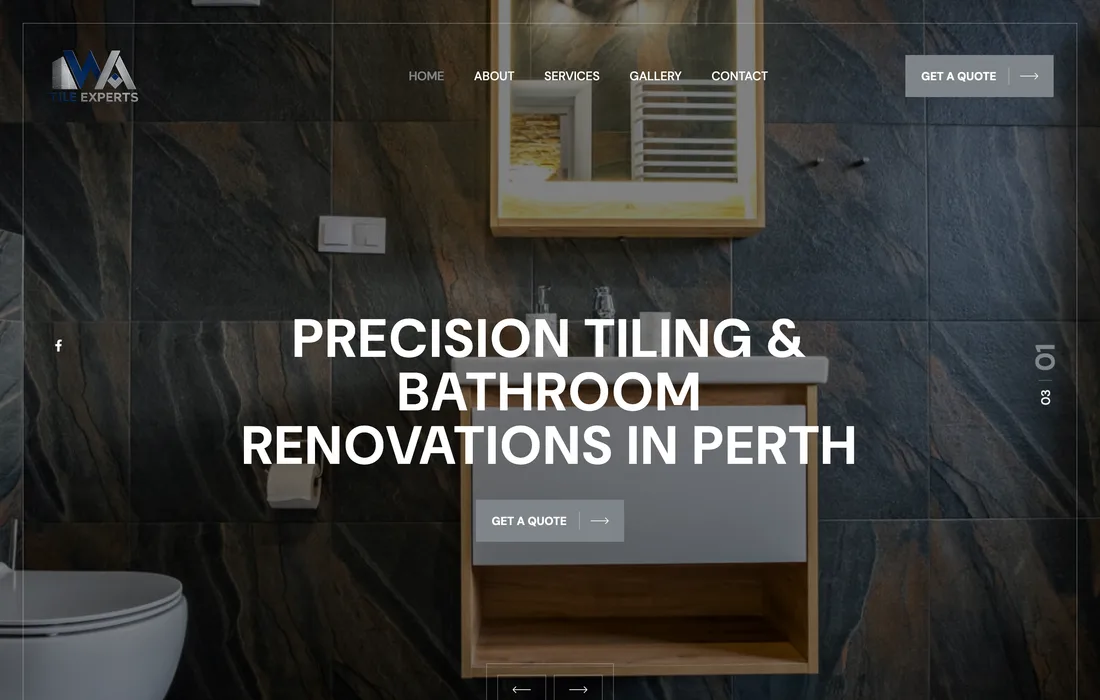 WA Tile Experts project screenshot